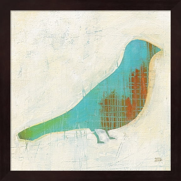 Flight Patterns Bird I by Melissa Averinos, Framed Wall Art, 13.25W x 13.25H