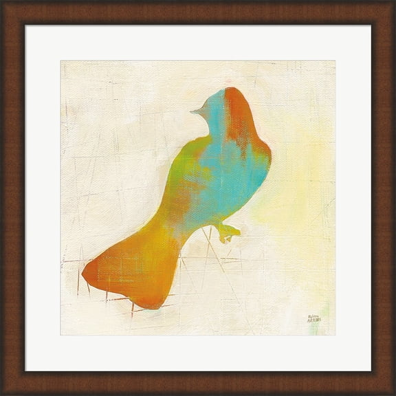 Flight Patterns Bird IV by Melissa Averinos, Framed Wall Art, 19.75W x 19.75H