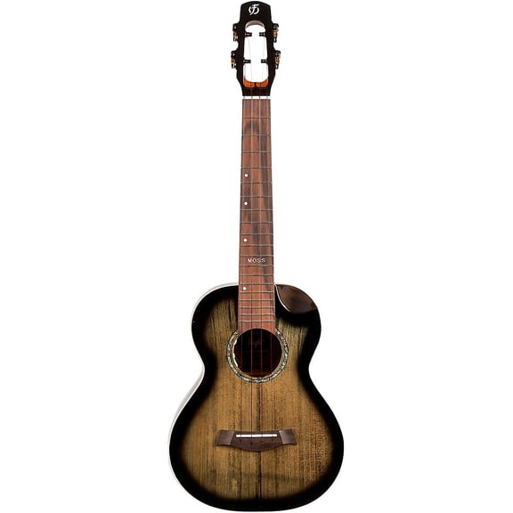 Flight Peter Moss Signature Tenor Acoustic-Electric Ukulele Black