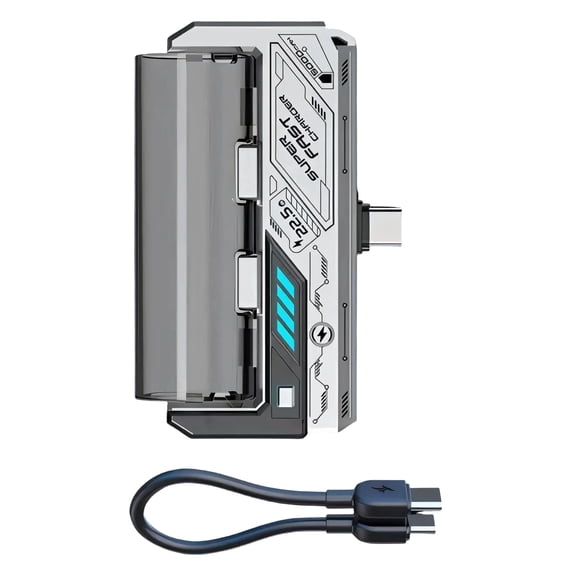 Flight Safe Double Port Power Banks Connection 22.5W Fast Charging for Travel