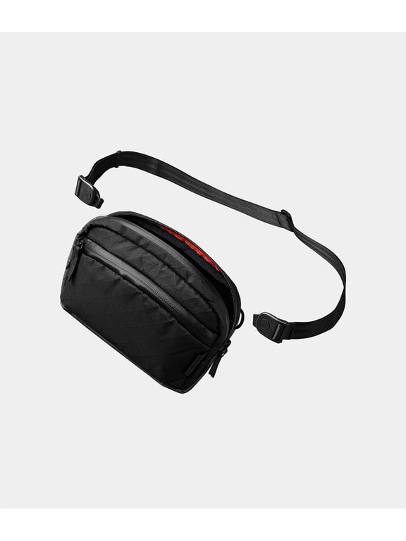 Flight Sling 1L Travel Sling Bag, Lightweight Crossbody Pouch, Phone Sleeve, Passport Pocket, Detachable Strap