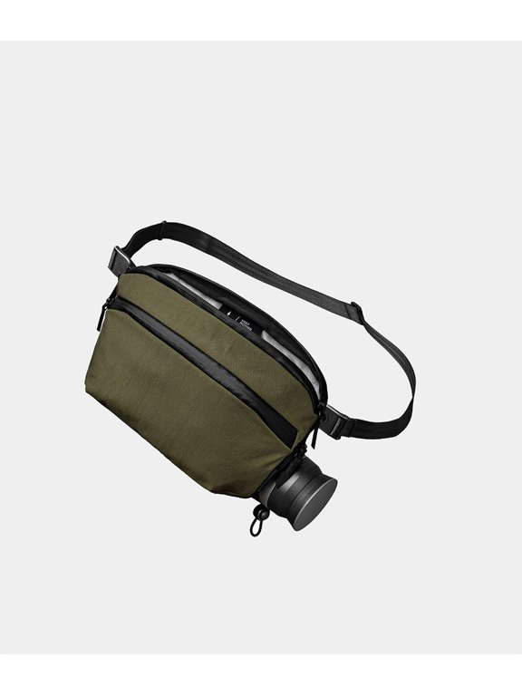 Flight Sling Pro 2.5L Sling Bag Crossbody Bag for Men, Bottle/Umbrella Sleeve, Fits 8.3" Tablet, YKK AquaGuard