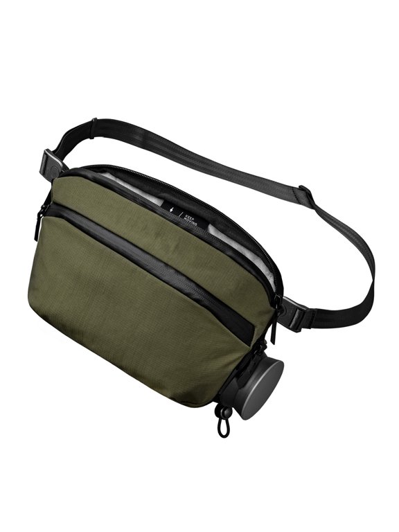 Flight Sling Pro 2.5L Sling Bag Crossbody Bag for Men, Bottle/Umbrella Sleeve, Fits 8.3" Tablet, YKK AquaGuard