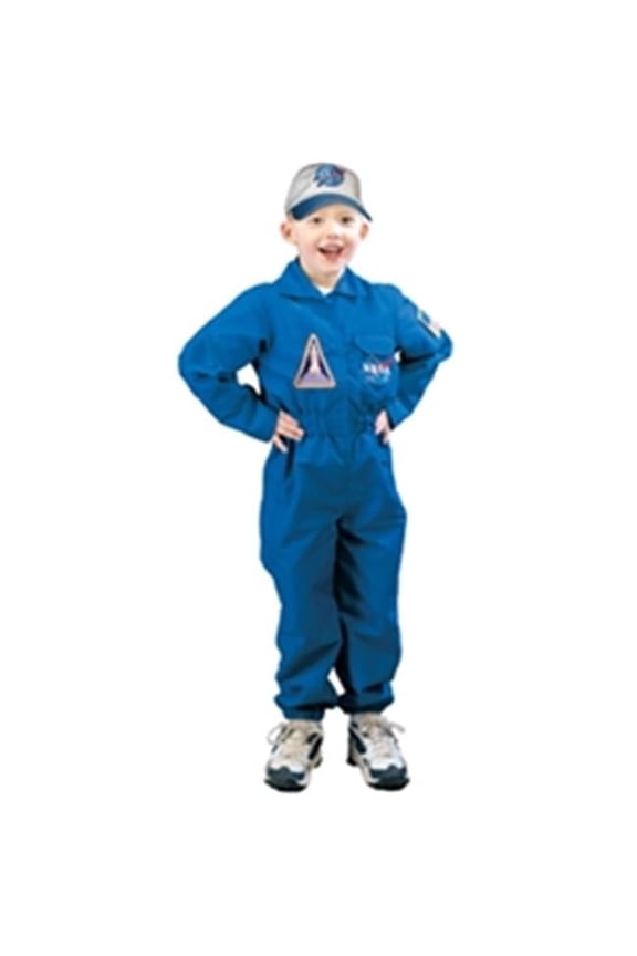Flight Suit with Embroidered Cap - Size 2/3 - White