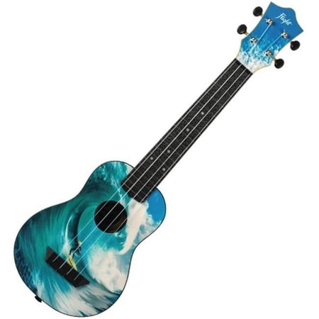 Flight TUSL-25 Surf Flight Travel Concert Neck Soprano Ukulele