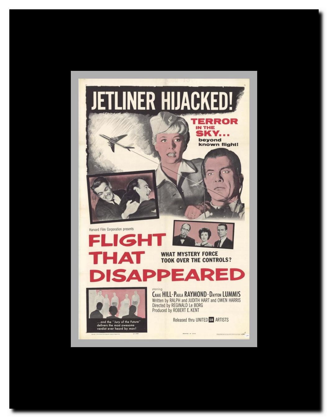 Flight That Disappeared Framed Movie Poster