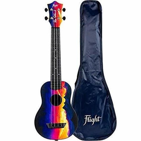 Flight Ukuleles Elise Ecklund Signature Concert Scale Soprano Travel Ukulele