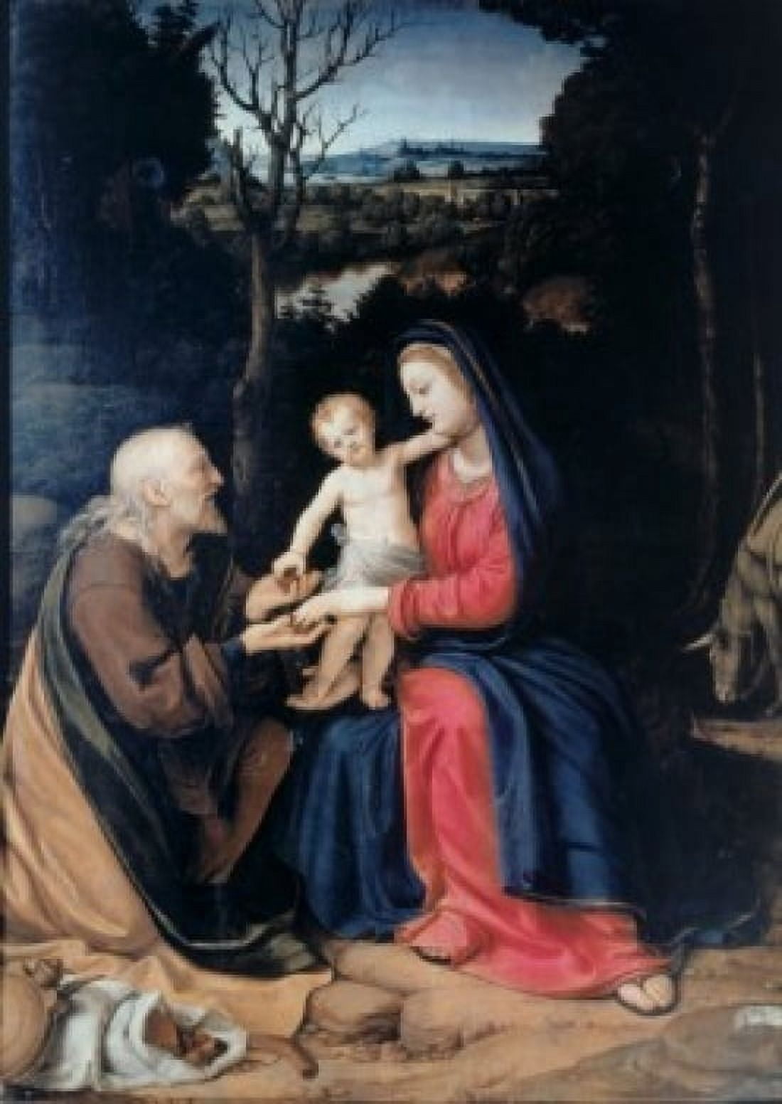 Flight into Egypt Andrea del Sarto (1486-1530 Italian) Canvas Art - Andrea del Sarto (24 x 36)