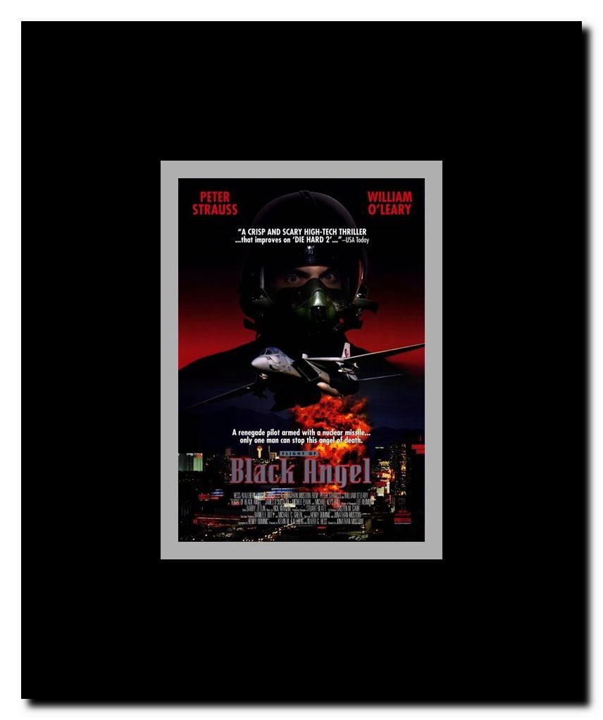 Flight of Black Angel Framed Movie Poster