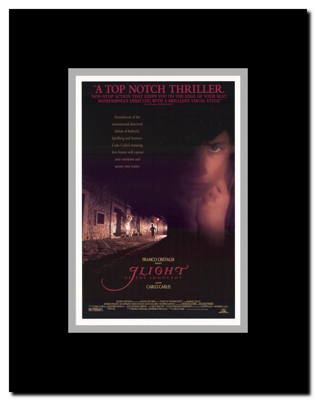 Flight of the Innocent Framed Movie Poster