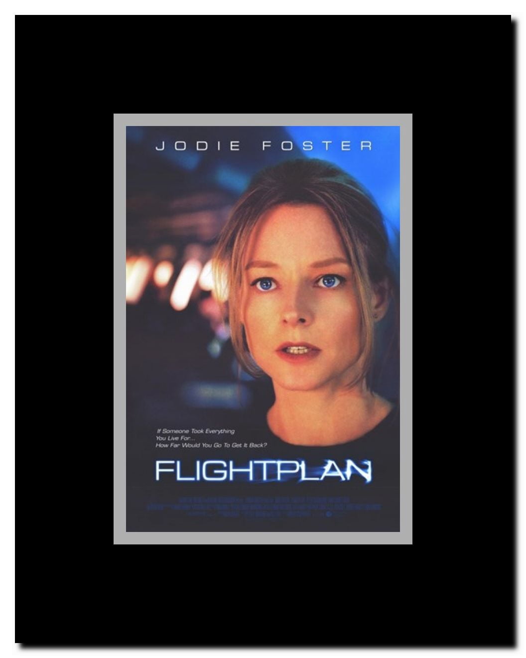 Flightplan Framed Movie Poster