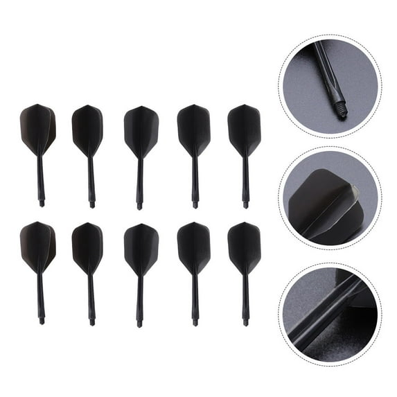 WHAMVOX 10 Pcs Professional Flights and Shafts Accessory Integrated Shaft
