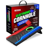 Flingsport Electronic Cornhole Beanbag Toss Set with Remote and Cancellation Scoring 1 Set