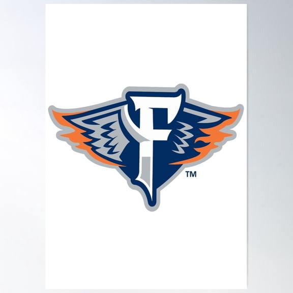 Flint Firebirds Highshcool, College, Baseball Poster Wall Art, Modern Wall Decor For Living Room Bedroom, 8x12 UNFRAMED