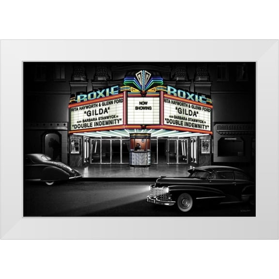 Flint, Helen 14x11 White Modern Wood Framed Museum Art Print Titled - Roxie