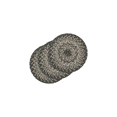 thumbnail image 1 of Flint Hill 8" Round Grey Jute Placemat (Set of 3) Farmhouse Table Decor Trivets for Kitchen and Dining Table Mat, 1 of 4