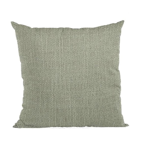 Flint Wall Textured Solid with Open Weave Luxury Throw Pillow - 26 x 26 in.