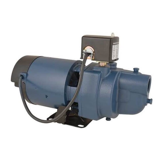 Flint & Walling Jet Pump System,Shallow Well,3/4 HP EK07S