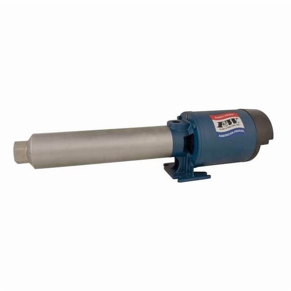 Booster Pump, 3 hp, 240V AC, 1 Phase, 1 in NPT Inlet Size, 8 Stage, 118 psi Max Pressure