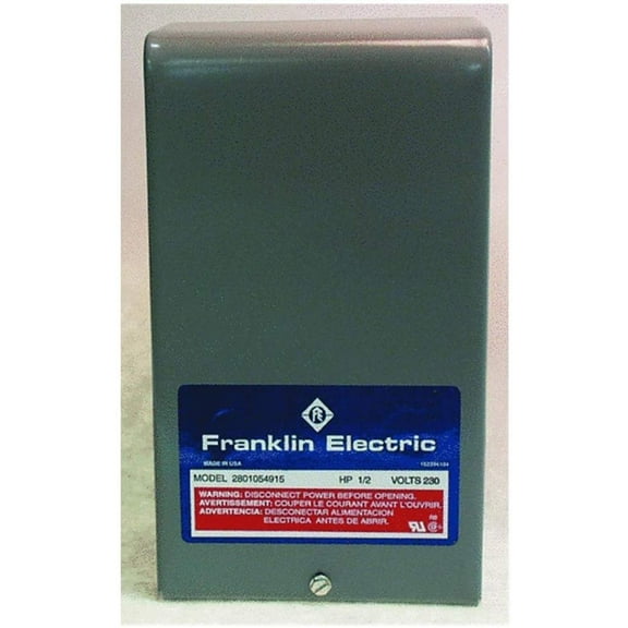 Flint Walling/Star 126319 Franklin Control Boxes