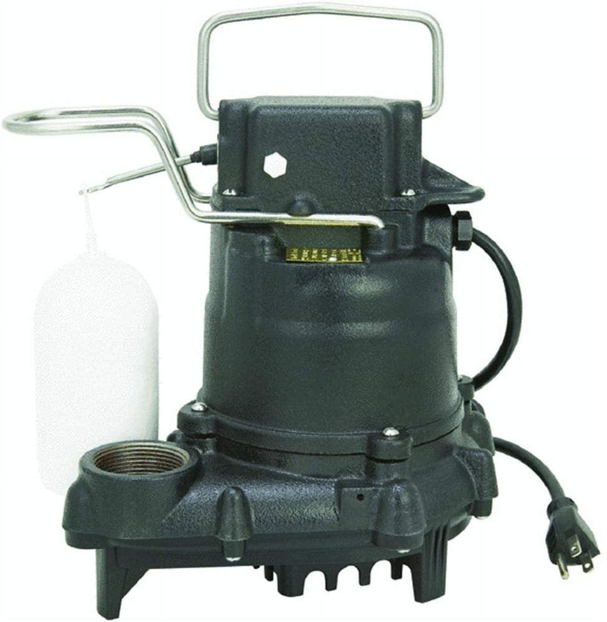 Flint Walling/Star 3SEHL Submersible Sump Pump, 3/10Hp