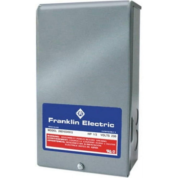 Flint & Walling-Star Water 127189A 0.5 HP 230V Franklin Control Box