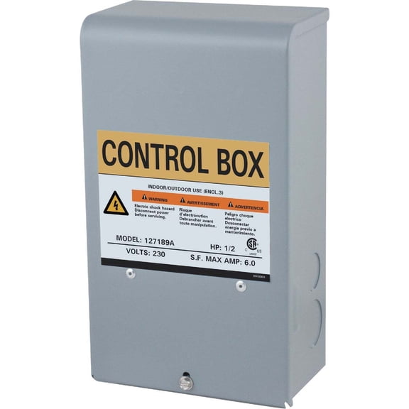 Flint & Walling Star Water Systems Control Box Plastic