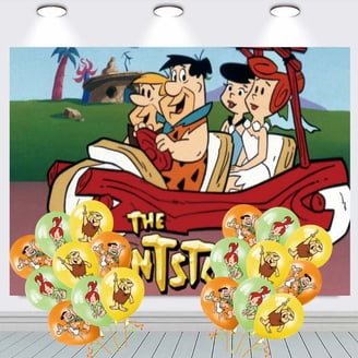 Flintstones Party Stickers – 24 Pack, 1.67" – Fred, Barney, Dino – Lollipop Bag Labels