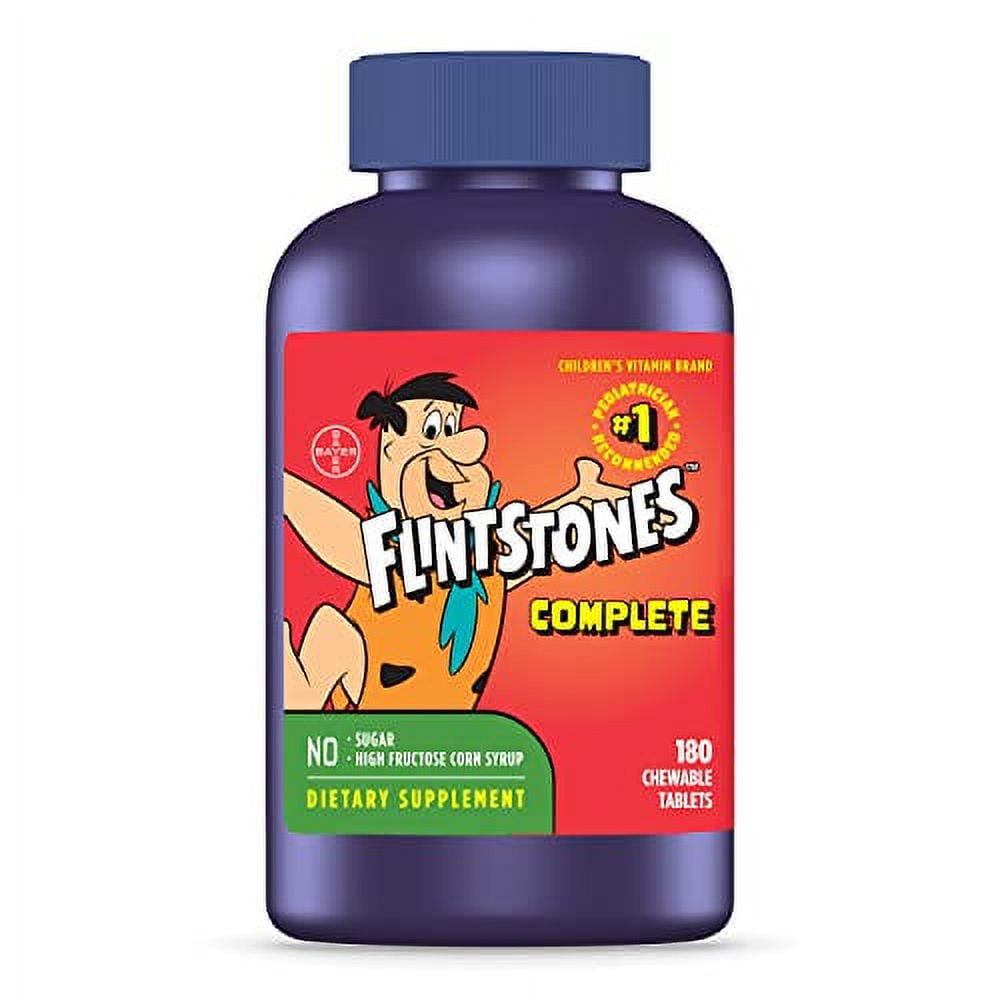 Flintstones Chewable Kids Vitamins, Complete Multivitamin for Kids and