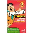 thumbnail image 1 of Flintstones Complete Chewable Kids Vitamins ages 2+, 40 Count, 1 of 13