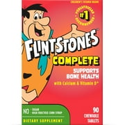 Flintstones Complete Chewable Kids Vitamins ages 2+, 90 Count