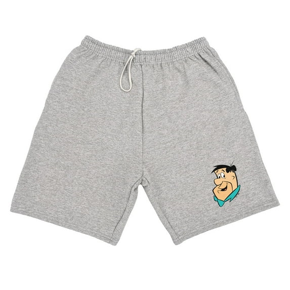 Flintstones Fred Headshot Mens Sweat Shorts