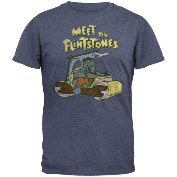 Flintstones - Meet The Flintstones Soft Youth T-Shirt - Youth Small