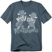 T-shirt Garçon Fred Flintstone TU - Taille 4-5 Ans, Neuf Avec étiquettes, Cadeau Mignon