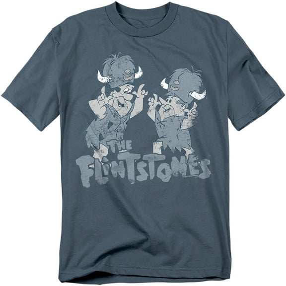 Flintstones T-Shirt Old Fred And Barney Unisex Graphic Tee For Men & Women
