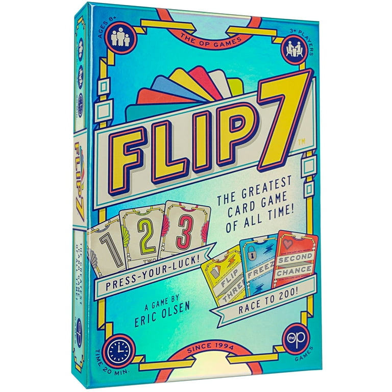 Flip 7™ Fast-Paced Addictive Card Game, by USAopoly - Walmart.com