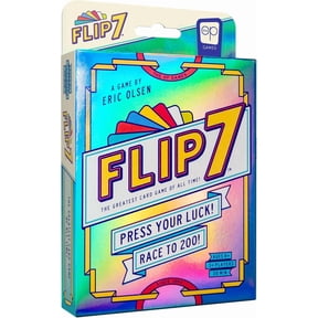 Flip 7, The Ultimate Blend of Press Your Luck and Strategy, Fast-Paced Addictive Card Game, Quick to Learn and Easy to Teach, Perfect for Game Nights, 3+ Players, Ages 8 & Up, by USAopoly