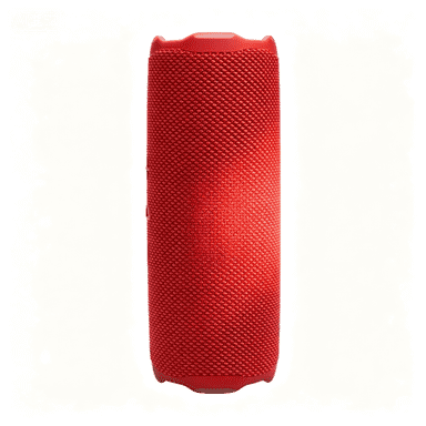 Flip 7 - Portable waterproof and drop-proof speaker, Bold Pro Sound with AI Sound Boost, 16Hrs of Playtime, and PushLock system with interchangeable accessories (Red)