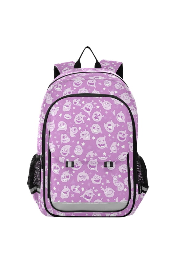 Flip Backpack Pink Imp Elementary School Backpack Lightweight Bookbag for School Travel