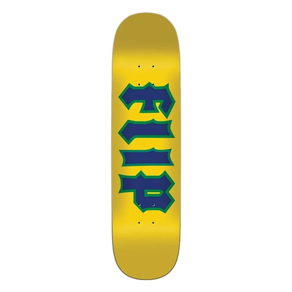 Flip Cancelled Skateboard Deck - 8.4" Yellow (Deck Only)