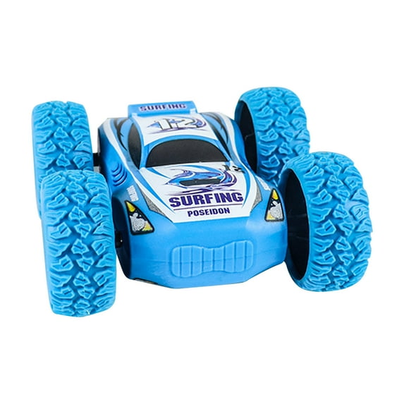Flip Cars Toys for Ages 2-4, Children's Double-sided Stunt Car Small Toy Car, Monster Truck 360° Rotating Stunt Push and Go Friction Cars for Toddlers 1-3 Vehicle 2+ Year Old Boys Girls Gifts