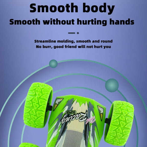 Flip Cars Toys for Kids, Moder Cool Electric Race Stunt Toy, Double-sided Stunt Car, 360 Degree Rotating Car Toy, Small Vehicles Toy for Boys Girls Gifts