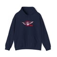thumbnail image 1 of Flip Cartoon Bat Tom Penny Skateboard 2000s Vintage Classic Rare Hoodie Print - M / Navy, 1 of 5