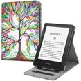 thumbnail image 1 of Flip Case for 6.8" Kindle Paperwhite (11th Generation 2021) ＆ Kindle Paperwhite Signature Edition - Slim Fit Vertical Multi-Viewing Stand Cover Auto Sleep/Wake, Love Tree, 1 of 8