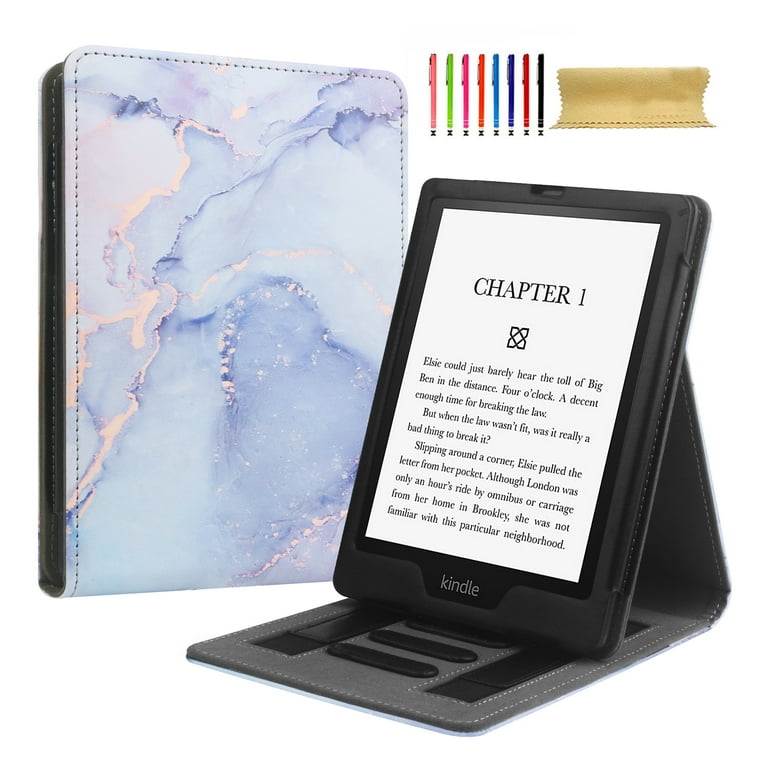 Flip Case for Amazon Kindle Paperwhite 7th Gen 2015/10th Gen 2018 - Slim  Fit Multi-Viewing Stand Cover with Auto Wake/Sleep Case Cover for Kindle ...