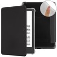 thumbnail image 1 of Flip Case Compatible with Amazon Kindle 6"(2024)/11th Gen 6"(2022)[Magnetic Closure]Ultra Slim PU Leather Clear Soft TPU Back Shockproof Protective Cover with Auto Wake/Sleep,Black, 1 of 7