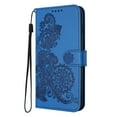 thumbnail image 1 of Flip Case Compatible with Google Pixel 7, Mandala Embossed Premium PU Leather Hand Wrist Cards Holder Folio Stand Luxury Protective Drop Proof Phone Case for Google Pixel 7,Darkblue, 1 of 9