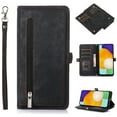 thumbnail image 1 of Flip Case Cover for Samsung Galaxy S25 Plus Case, Multi-Card Zipper Wallet Phone Case Leather Folio Flip Wallet Magnetic Wallet Case Phone Cover Case for Samsung Galaxy S25 Plus, Red, 1 of 7