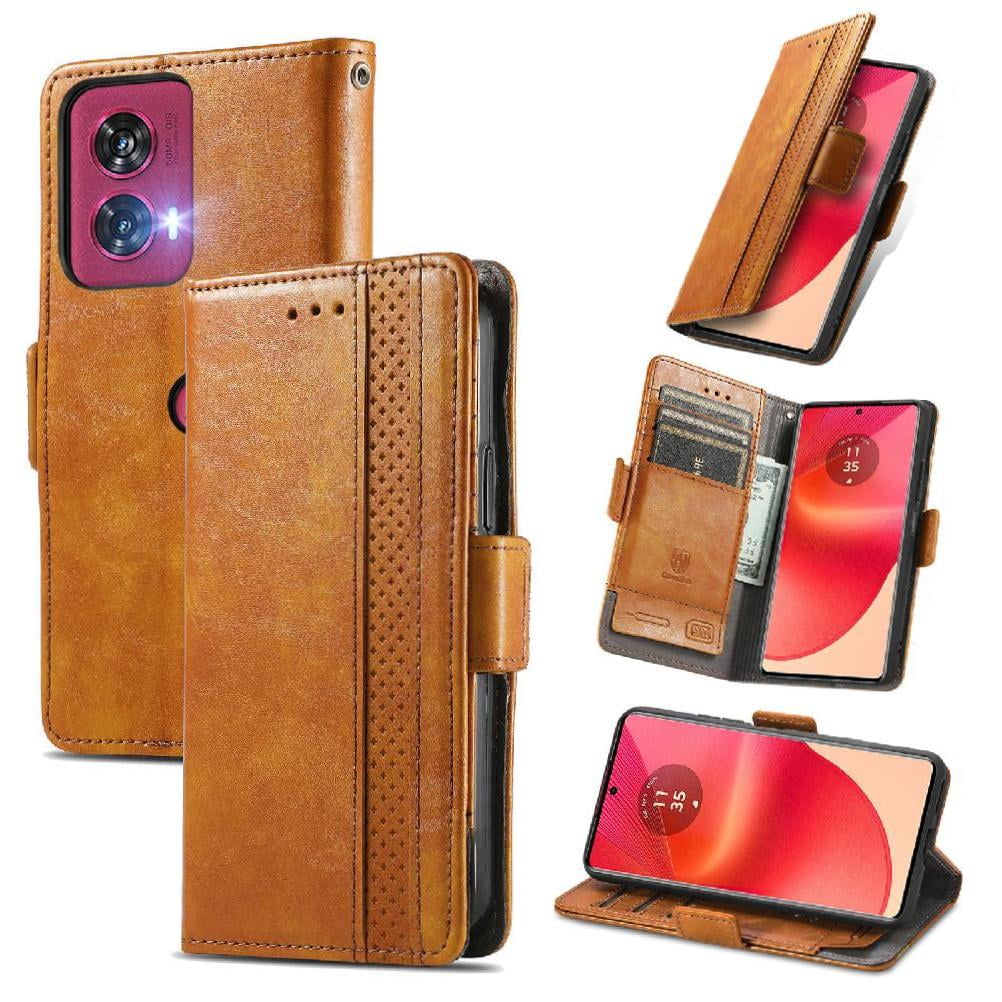 Flip Case For Motorola Edge 50 Fusion Wallet Business Multicard Slot