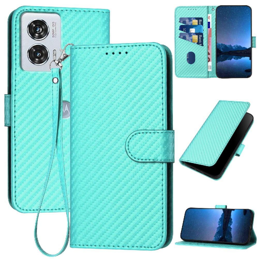 Flip Case For Motorola Edge 50 Fusion With Card Slot And KickStand